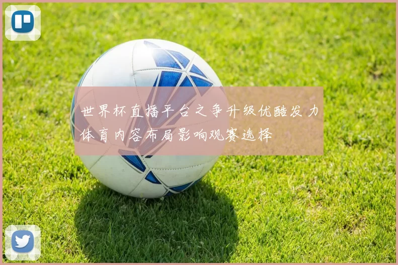 世界杯直播平台之争升级优酷发力体育内容布局影响观赛选择